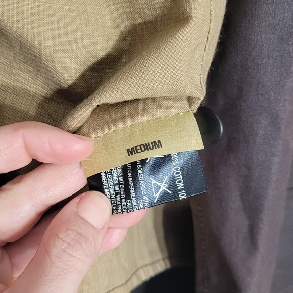 Driza-Bone Vintage Rider Weighted Oilskin Made In Australia 100% Cotton Medium - Picture 11 of 16